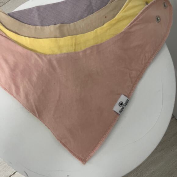 Diaper Squad Bundle of 6 Baby's Cotton Bibs - Picture 3 of 3